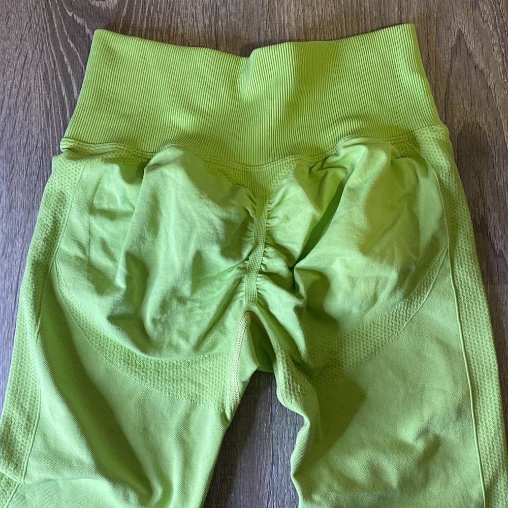 Green workout leggings - Picture 4 of 4